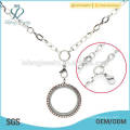 New design silver plated chains jewelry,popular oxidized silver necklace